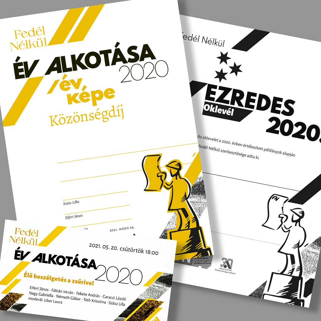 Diploma-ontwerpen voor straatmagazine