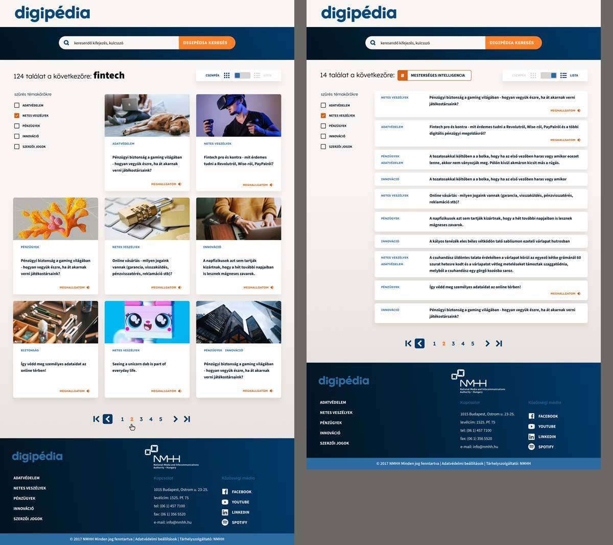 Afbeelding van een website voor Digipedia